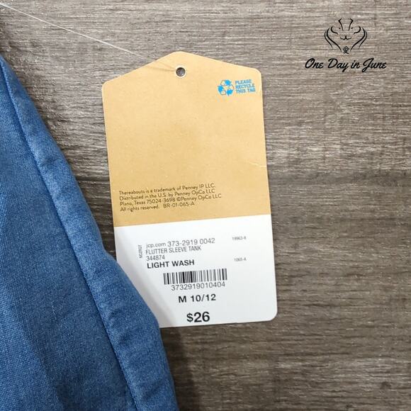 There Abouts Spaghetti Strap Top Size M (10/12) - Picture 2 of 3